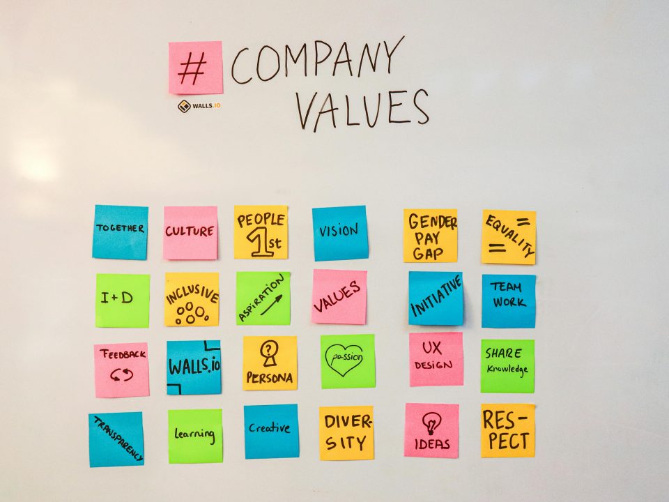 différence entre la culture d'entreprise et les valeurs
